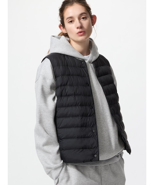 パフテックノンキルトベスト｜ユニクロの通販｜&mall（アンドモール
