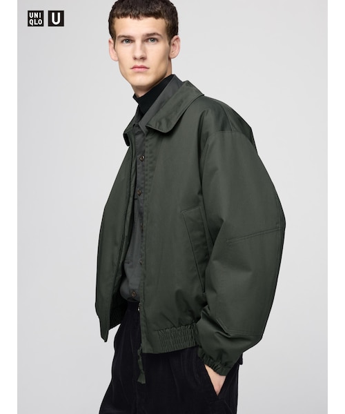 パフテックショートブルゾン｜ユニクロの通販｜&mall（アンドモール