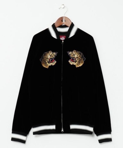 カヤ】【刺子ジャン】浮世絵スーベニアジャケット｜カヤの通販｜&mall