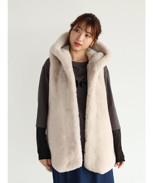 フーデッドファーベスト - Vin limited -｜メドックの通販｜&mall