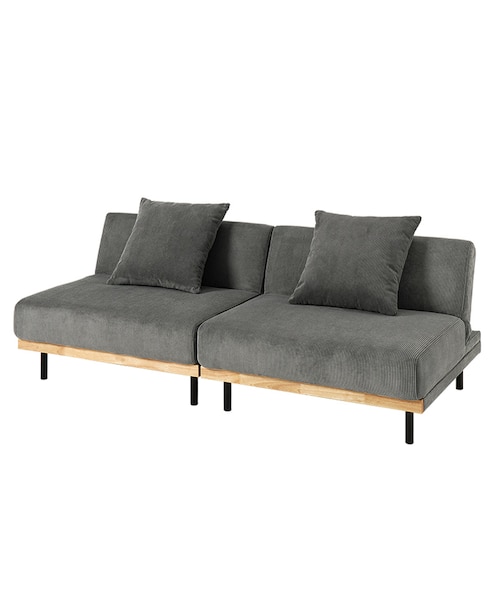 コーデュロイ ソファベッド｜ビーカンパニーの通販｜&mall（アンド