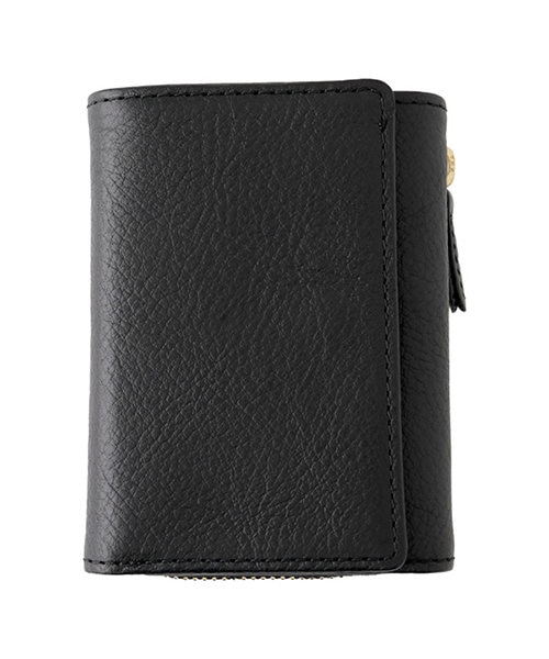 AZ 三つ折り財布 ブラック｜デイアンドデイズの通販｜&mall（アンド