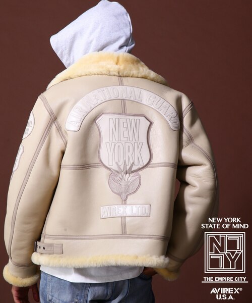 COLLECTION》AIR NATIONAL GUARD B-3 FLIGHT JACKET｜アヴィレックスの