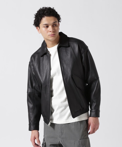 LEATHER CWU BLOUSON ／ レザー CWU ブルゾン ／ AVIREX