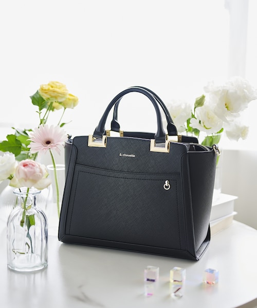 推し事バッグ》クリアポケット付きスクエアぬいぐるみバッグ｜アンド