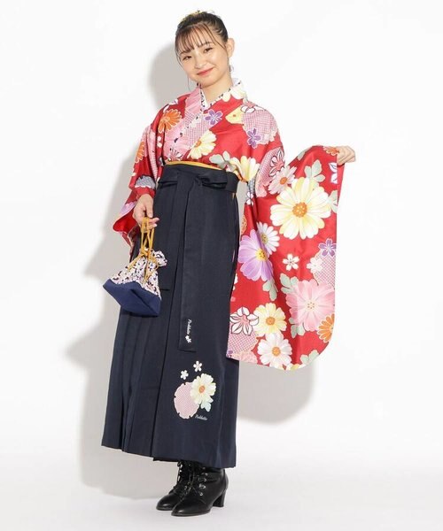 卒服/WEB限定】袴セット｜ピンクラテの通販｜&mall（アンドモール