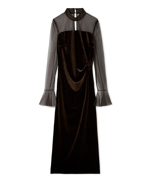 シアードッキングベロアドレス【カンヘウォン着用】｜スナイデルの通販