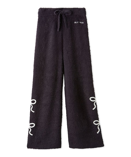 リボンフェザーロングパンツ｜ジェラートピケの通販｜&mall（アンド