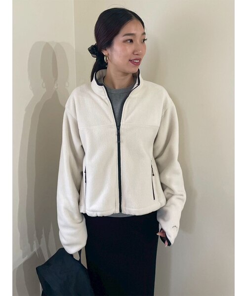 コンパクトサイズフリースブルゾン｜ミラオーウェンの通販｜&mall