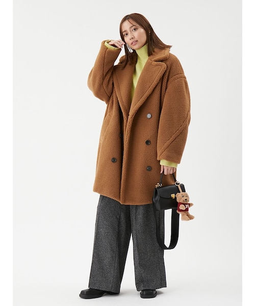 オーバーサイズボアコート｜ミラオーウェンの通販｜&mall（アンド