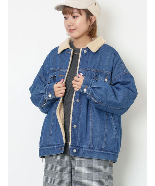 デニムボアジャケット｜サマンサモスモスの通販｜&mall（アンドモール