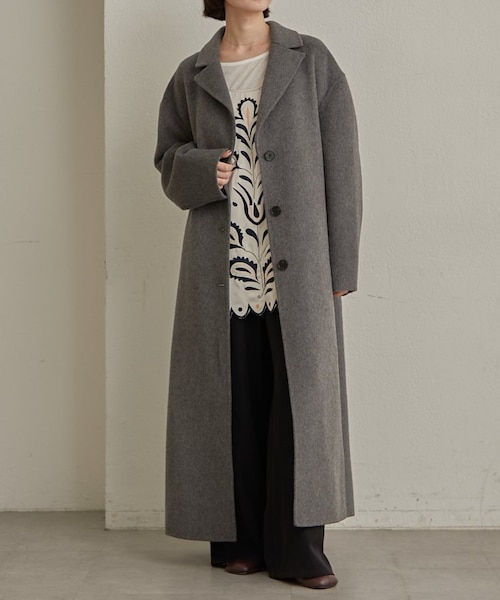 Omekashi】ウールリバーロングコート｜パルグループアウトレットの