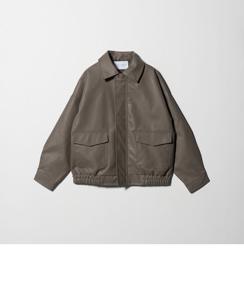 レザーライク A-2ブルゾン ＜A DAY IN THE LIFE＞｜ユナイテッド
