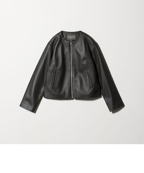 ラムレザー ノーカラーブルゾン ＜A DAY IN THE LIFE＞｜ユナイテッド