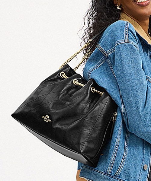 公式】エヴリン ショルダー バッグ・キルティング｜コーチ