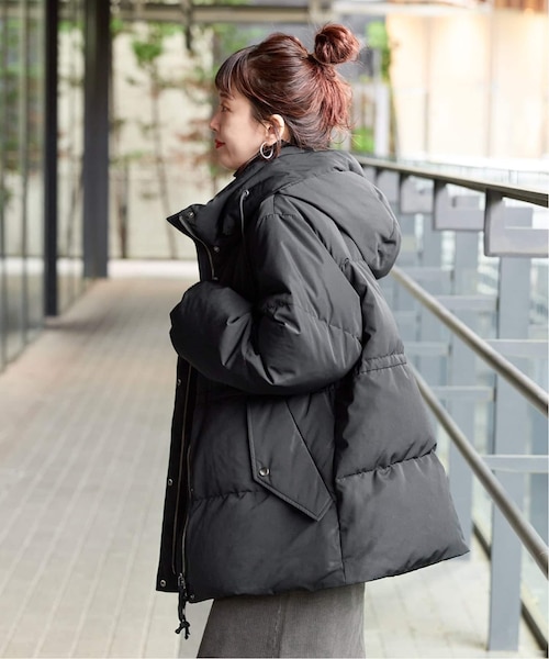 撥水 / 撥油 / フラッフィーフーディミトンダウン｜ベーセーストックの