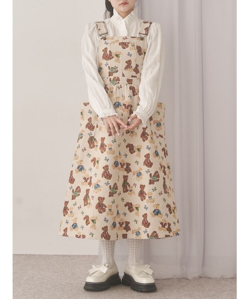 bear and bearジャガードジャンスカ｜メリージェニーの通販｜&mall