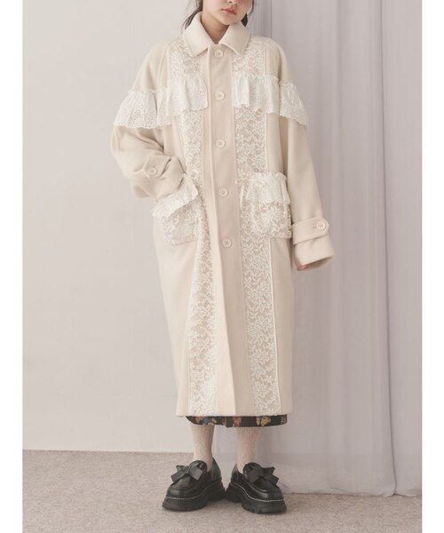 レースデコラティブコート｜メリージェニーの通販｜&mall（アンド