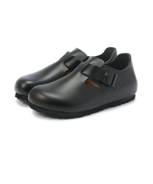 ビルケンシュトック】ロンドン/ブラック ナチュラルレザー/シューズ