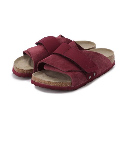 ビルケンシュトック】キョウト/マルーン スエードレザー/サンダル