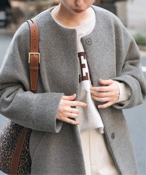 TICCA / ティッカ ノーカラーテントコート｜スピックアンドスパンの