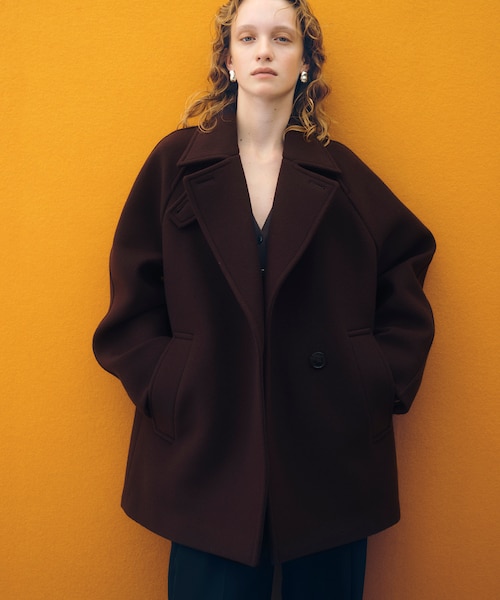 ウールボンディングミドルコート｜アダムエロペの通販｜&mall（アンド