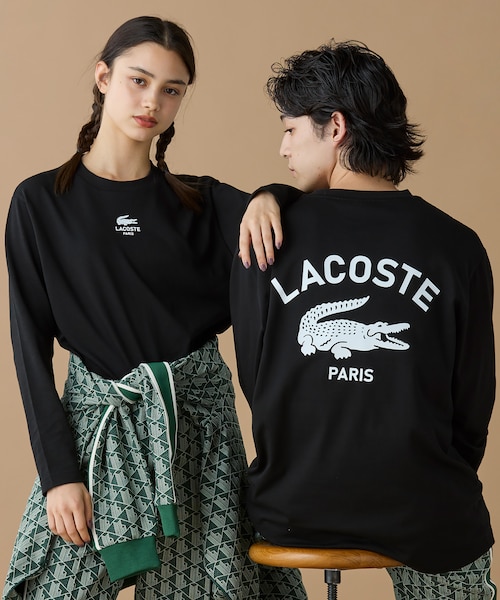 オーバーサイズ PARISロゴ ヘビーウェイト 長袖Tシャツ / ロンT