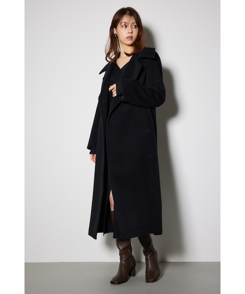 スタンドカラーシェイプドチェスターコート｜リエンダの通販｜&mall