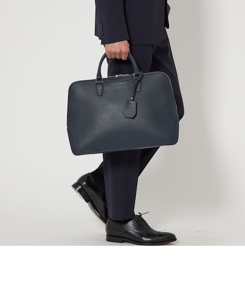 エンボス レザー ブリーフケース ビジネスバッグ｜グリーンレーベル