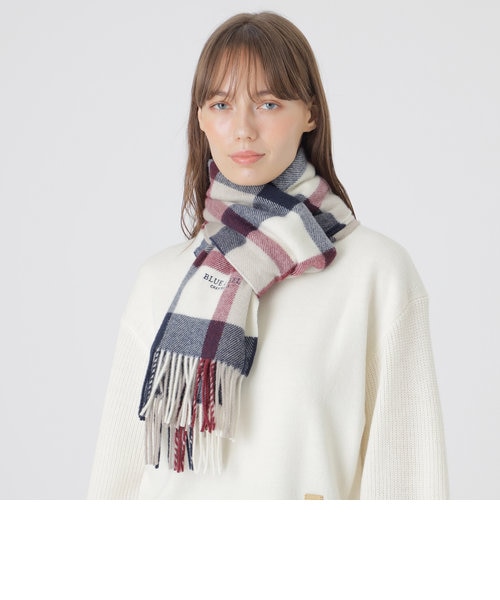 クレストブリッジチェックマフラー｜ブルーレーベルブラックレーベル