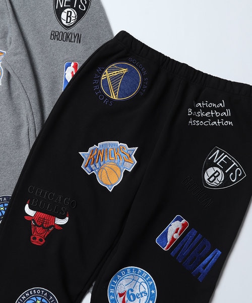 NBA チームワッペン刺繍 裏毛 スウェットパンツ｜フリークスストアの