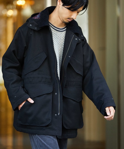 襟コーデュロイ ウーリーハンティング JKT｜フリークスストアの通販