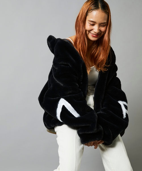 限定展開 RVCA×FREAK'S STORE 別注LOGO FUR JKT / ビッグシルエット