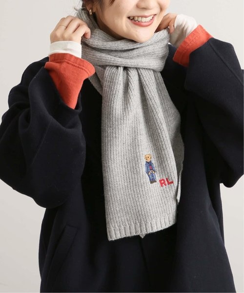 POLO RALPH LAUREN/ポロラルフローレン】 デニムベアマフラー｜フォー