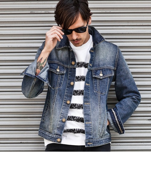 NUMBER (N)INE DENIM(ナンバーナインデニム) 加工デニムジャケット
