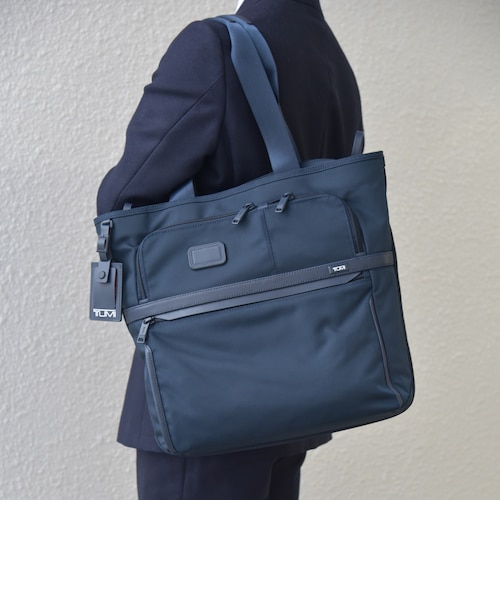 SHIPS別注】TUMI: 完全別注モデル エクスパンダブル スクエア トート