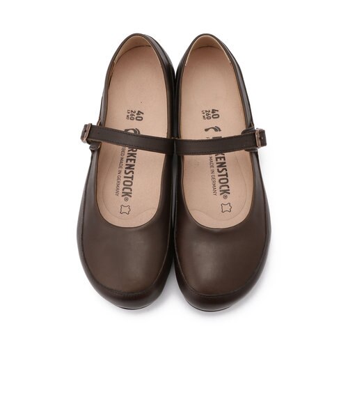 ビルケンシュトック】リズモア/ブラウン ナチュラルレザー/シューズ