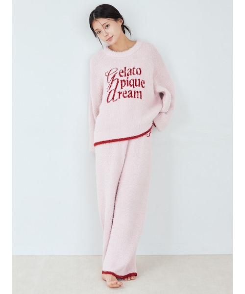 ラメフェザーロングパンツ｜ジェラートピケの通販｜&mall（アンド