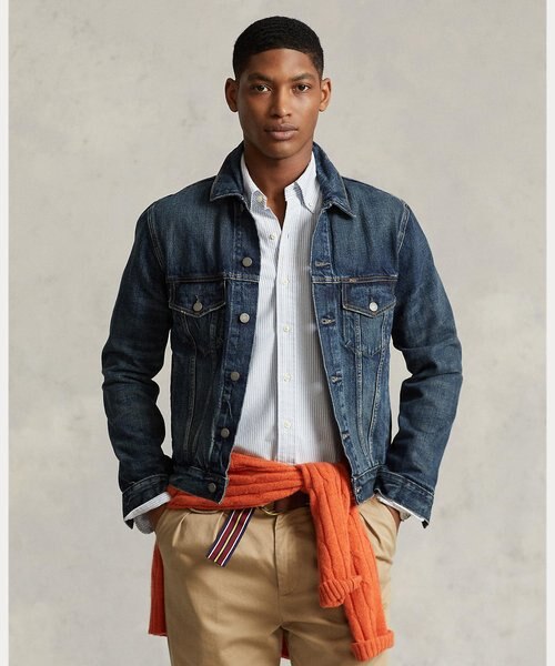 フェイデッド デニム トラッカー ジャケット｜ポロ ラルフ ローレンの