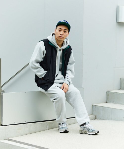 リバーシブル ナイロンフリースベスト｜フリークスストアの通販｜&mall