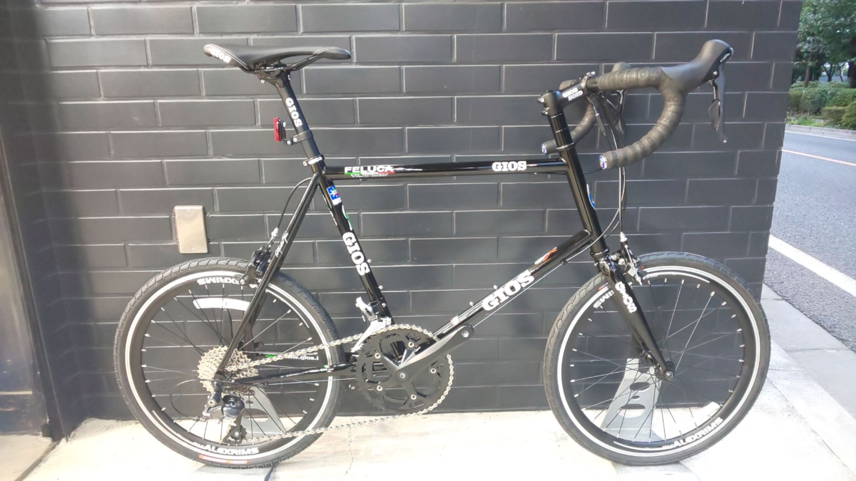 GIOS ミニベロ フェルーカ 2019年式 ブラック GIOS ミニベロ