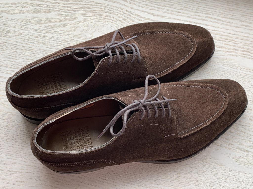 ミンクスエードのエドワードグリーン ドーバー【カジュアルシーンに