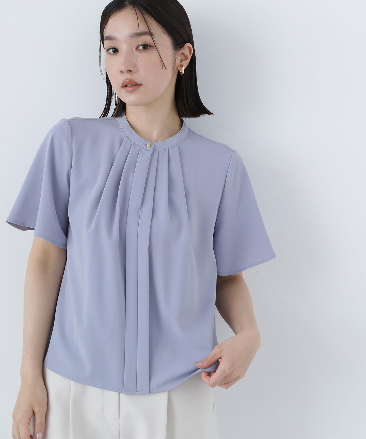 フロントタックフレアスリーブブラウス | NATURAL BEAUTY BASIC