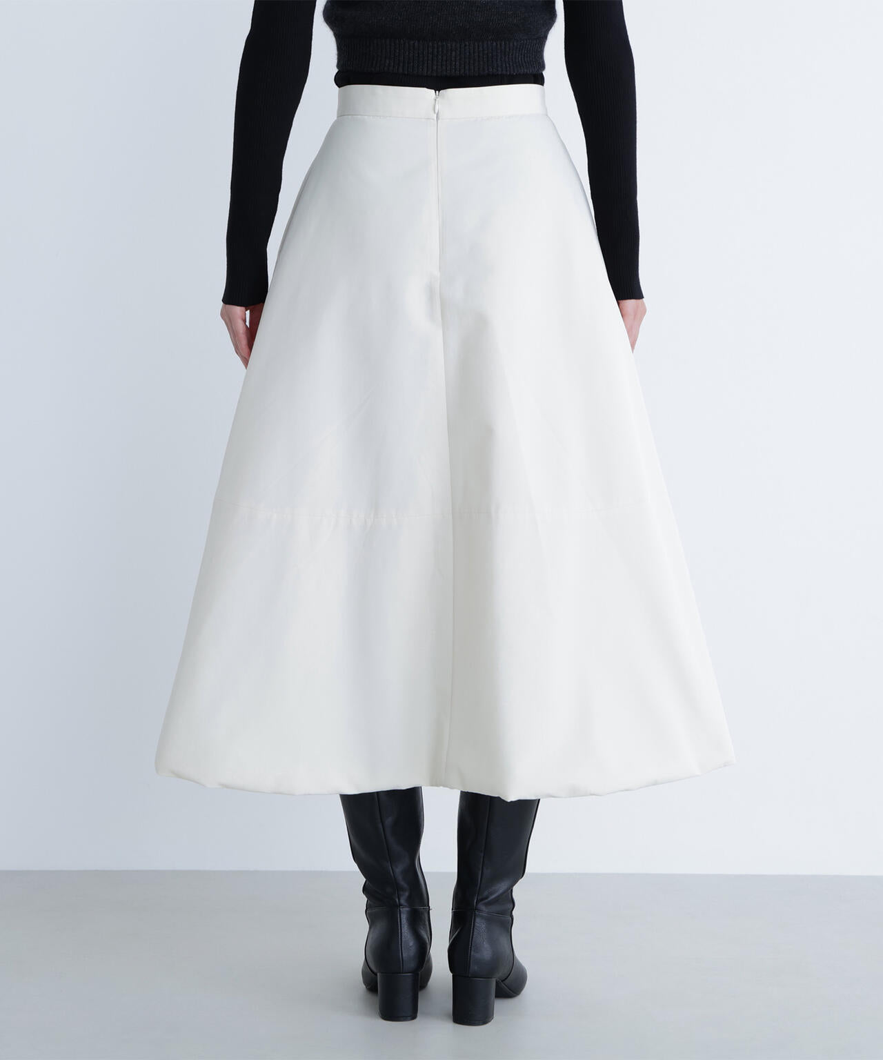BLANC】中綿フレアスカート | NATURAL BEAUTY BASIC（ナチュラル