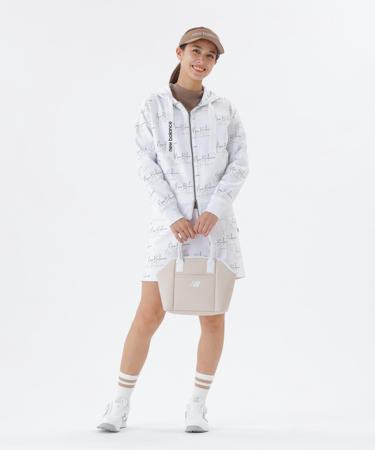 スウェット フルジップ フーディー (WOMENS) | new balance golf