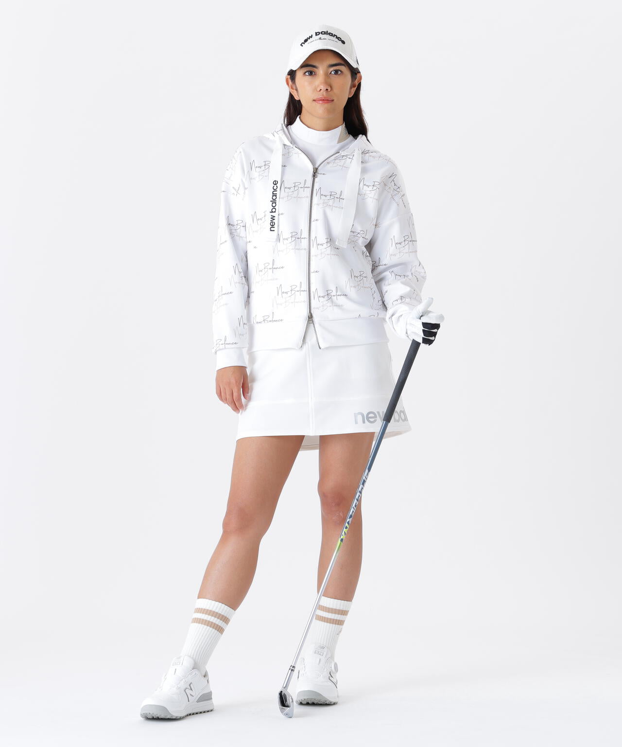 スウェット フルジップ フーディー (WOMENS) | new balance golf