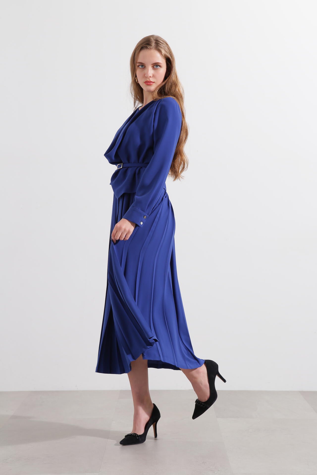 冨張愛コラボ] ドレーププリールワンピース | PINKY&DIANNE（ピンキー