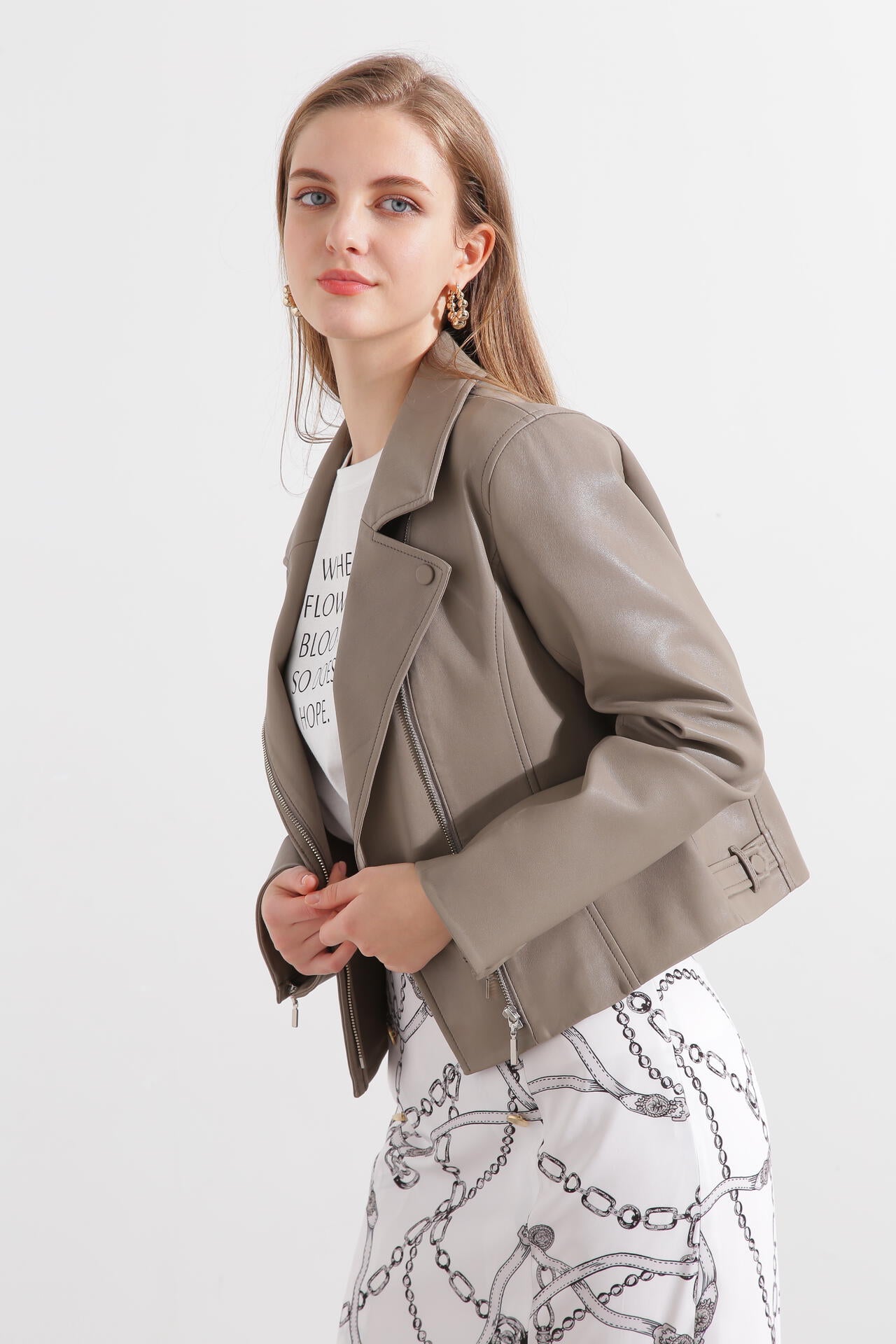 フォーレザーライダースジャケット | PINKY&DIANNE（ピンキー&ダイアン