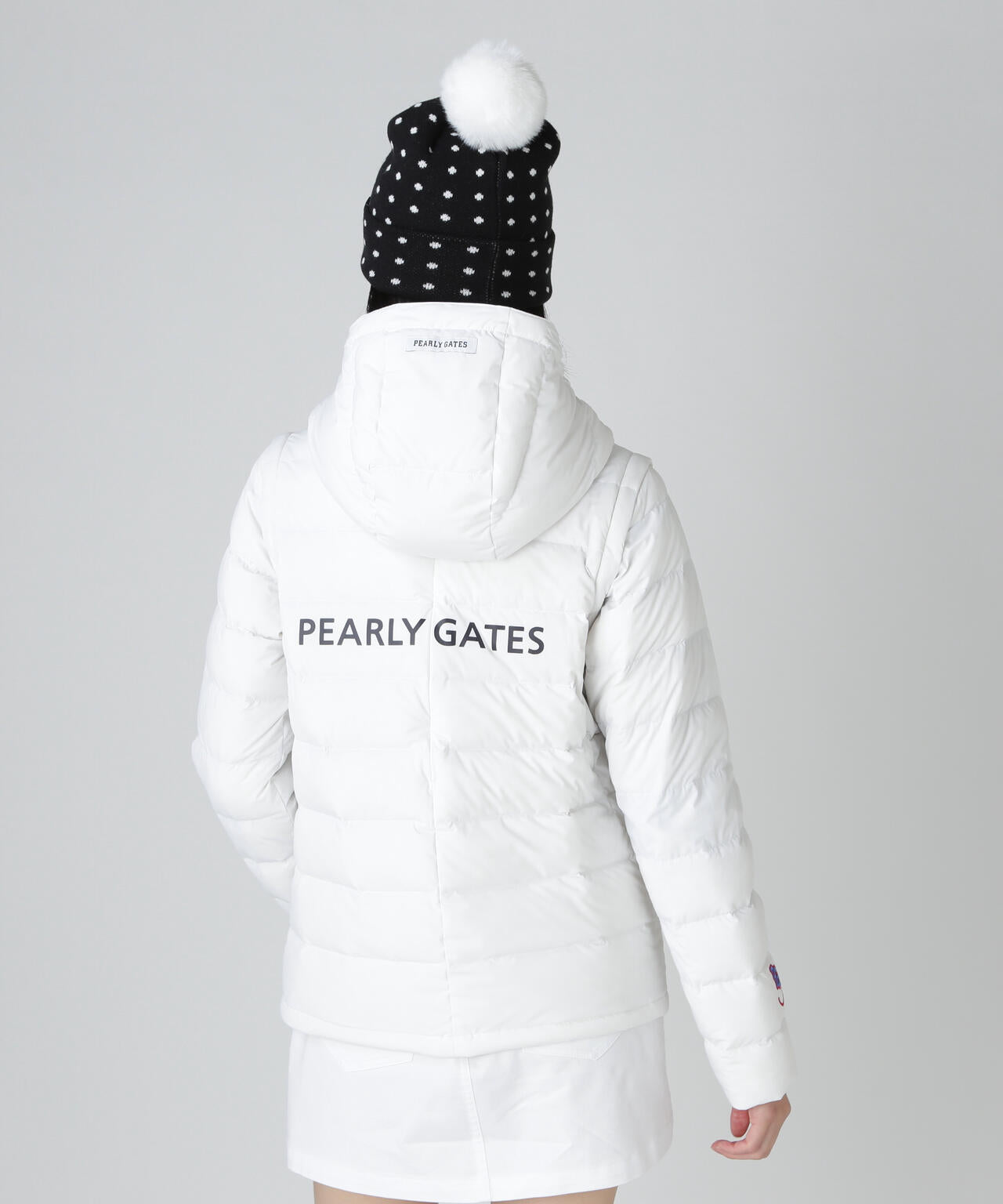 Nyストレッチタフタフーディダウンジャケット | PEARLY GATES