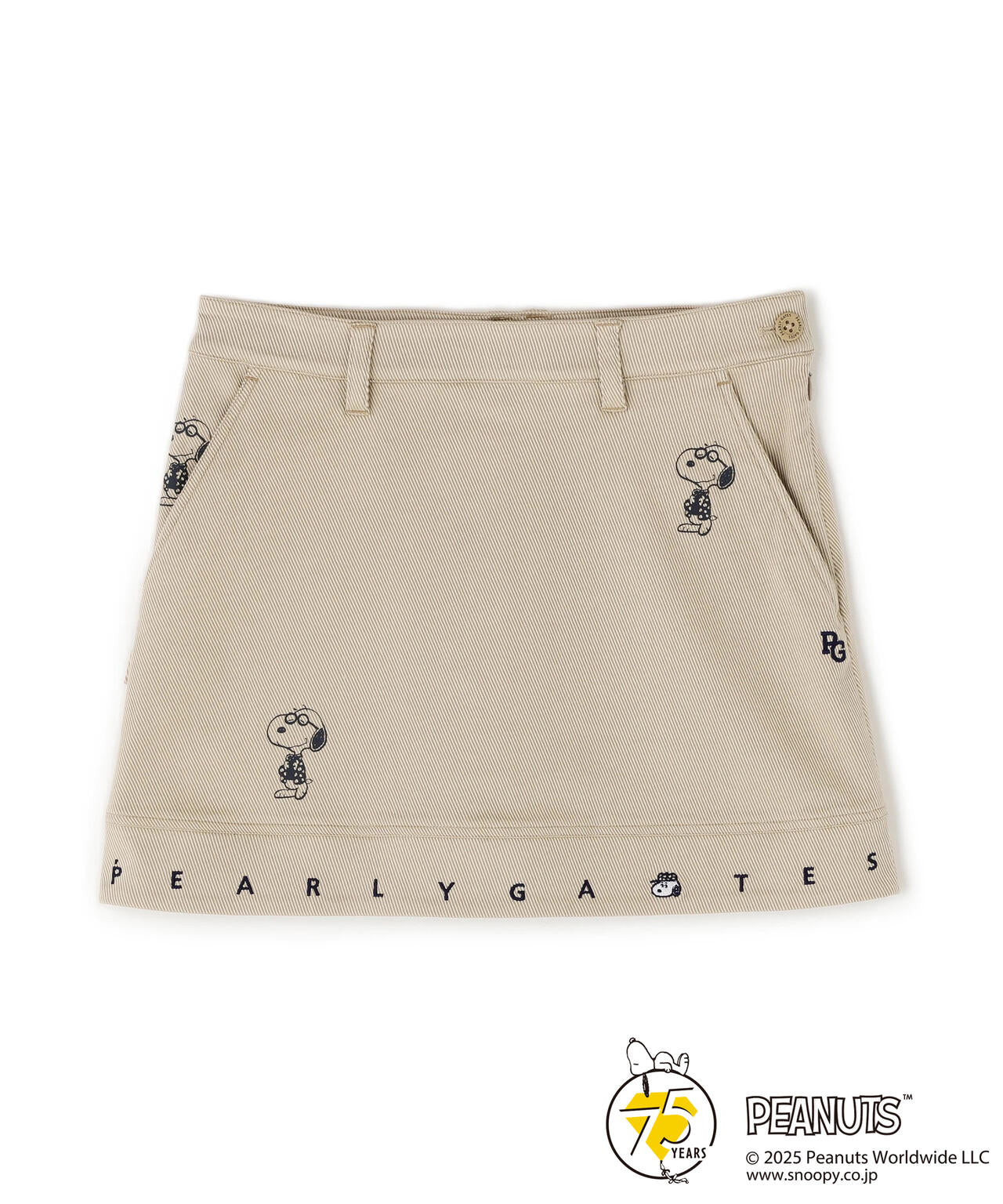 SNOOPY】コーマ×フレックススカート | PEARLY GATES（パーリーゲイツ
